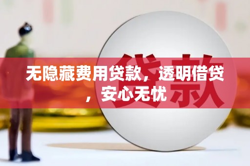 埤头无隐藏费用贷款，透明借贷，安心无忧
