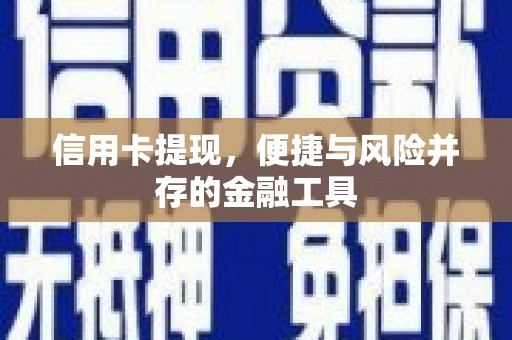 布袋信用卡提现，便捷与风险并存的金融工具