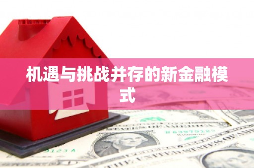 梧栖机遇与挑战并存的新金融模式