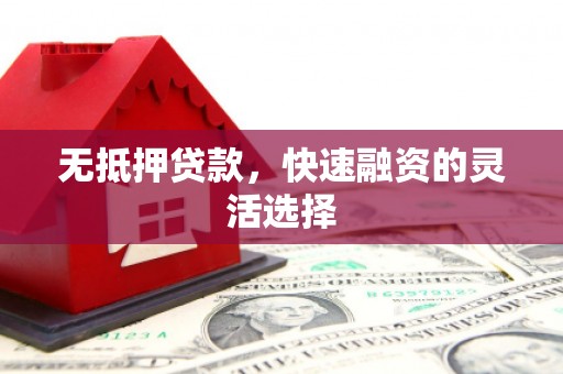 耒阳无抵押贷款，快速融资的灵活选择