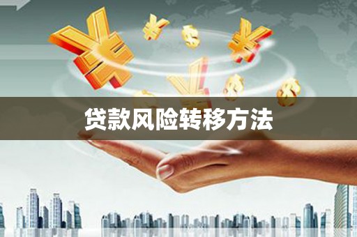 靖边贷款风险转移方法