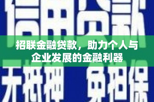夷陵招联金融贷款，助力个人与企业发展的金融利器