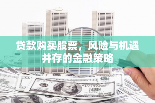 太和贷款购买股票，风险与机遇并存的金融策略