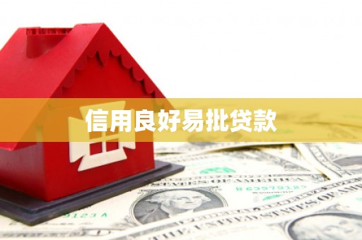 洛扎信用良好易批贷款