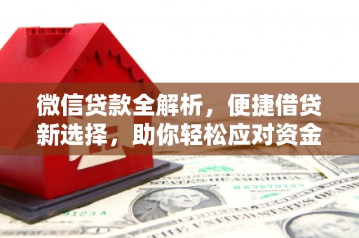 民丰微信贷款全解析，便捷借贷新选择，助你轻松应对资金需求